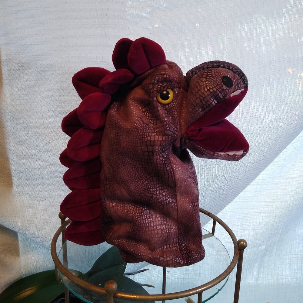 Purple Dragon Puppet 🐲💜